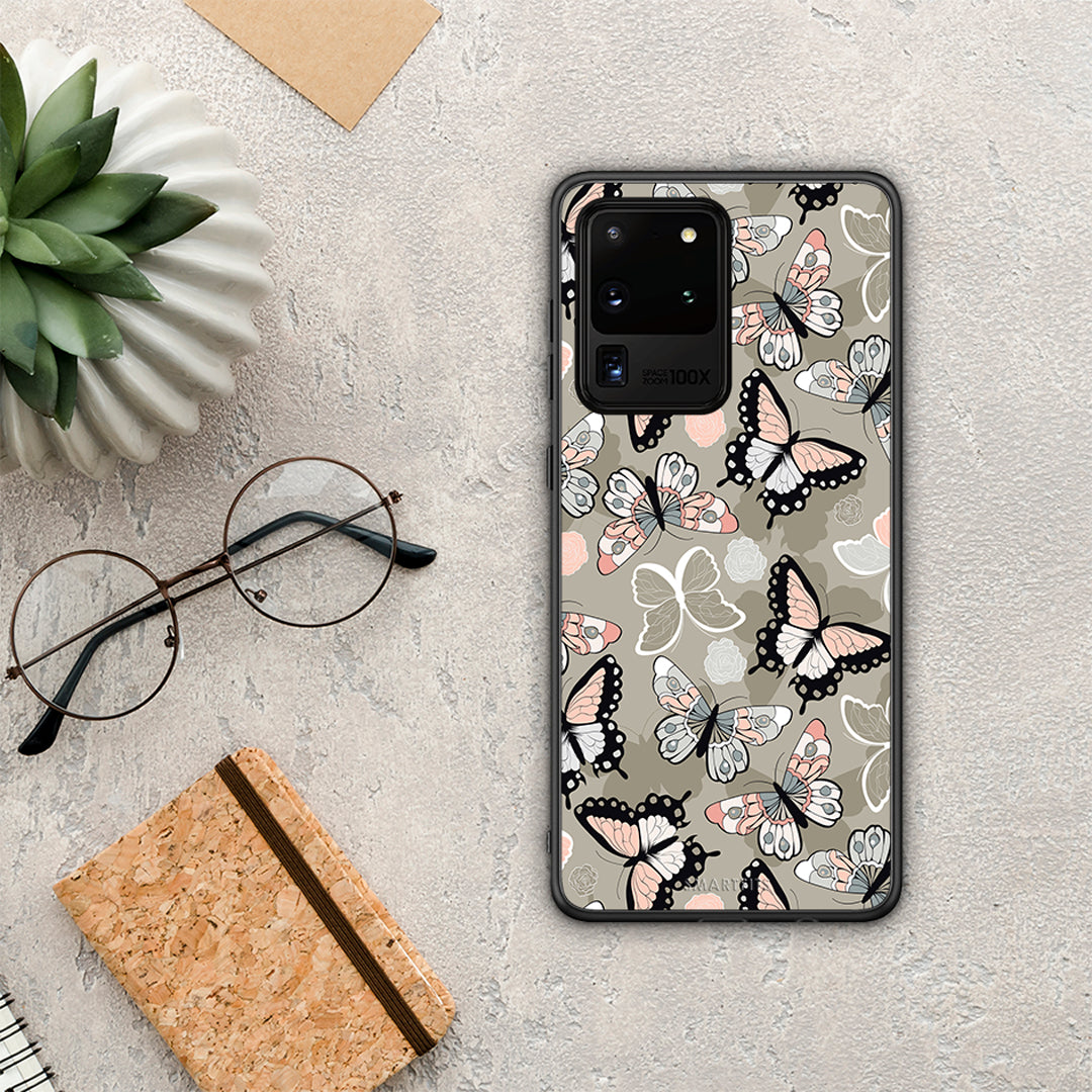 Boho Butterflies - Samsung Galaxy S20 Ultra θήκη