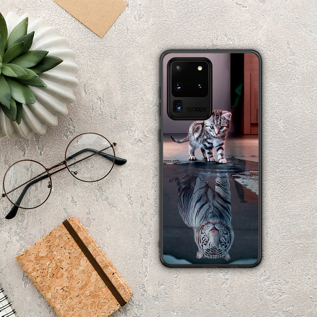 Cute Tiger - Samsung Galaxy S20 Ultra θήκη