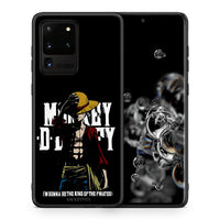 Thumbnail for Θήκη Samsung S20 Ultra Pirate King από τη Smartfits με σχέδιο στο πίσω μέρος και μαύρο περίβλημα | Samsung S20 Ultra Pirate King case with colorful back and black bezels