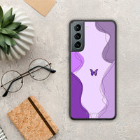 Thumbnail for Purple Mariposa - Samsung Galaxy S21 θήκη