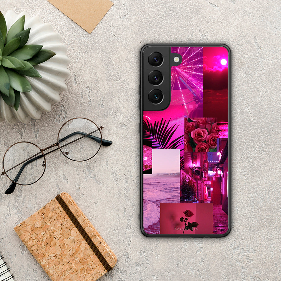 Collage Red Roses - Samsung Galaxy S22 θήκη