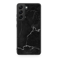 Thumbnail for Samsung S22 Marble Black θήκη από τη Smartfits με σχέδιο στο πίσω μέρος και μαύρο περίβλημα | Smartphone case with colorful back and black bezels by Smartfits