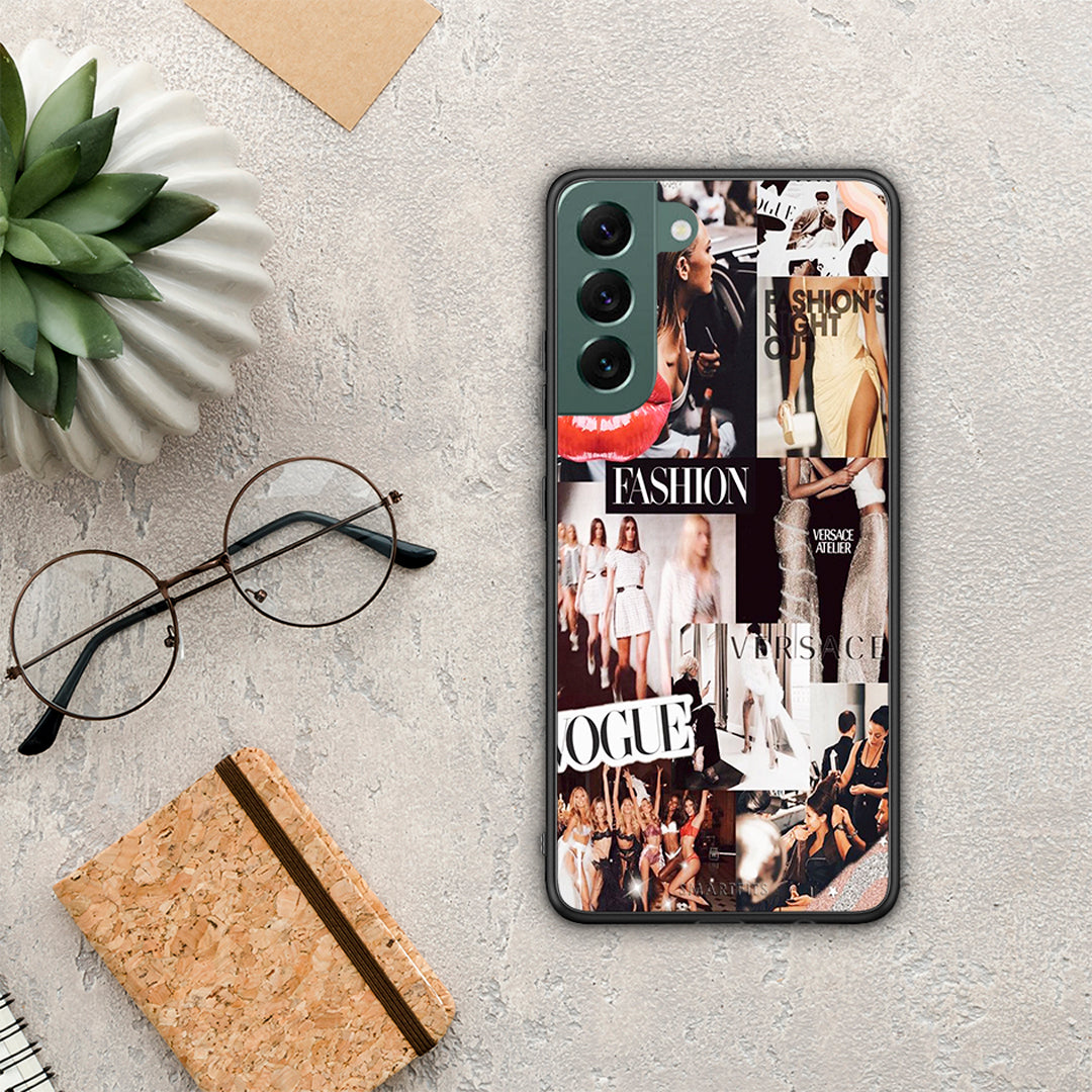 Collage Fashion - Samsung Galaxy S22 Plus θήκη