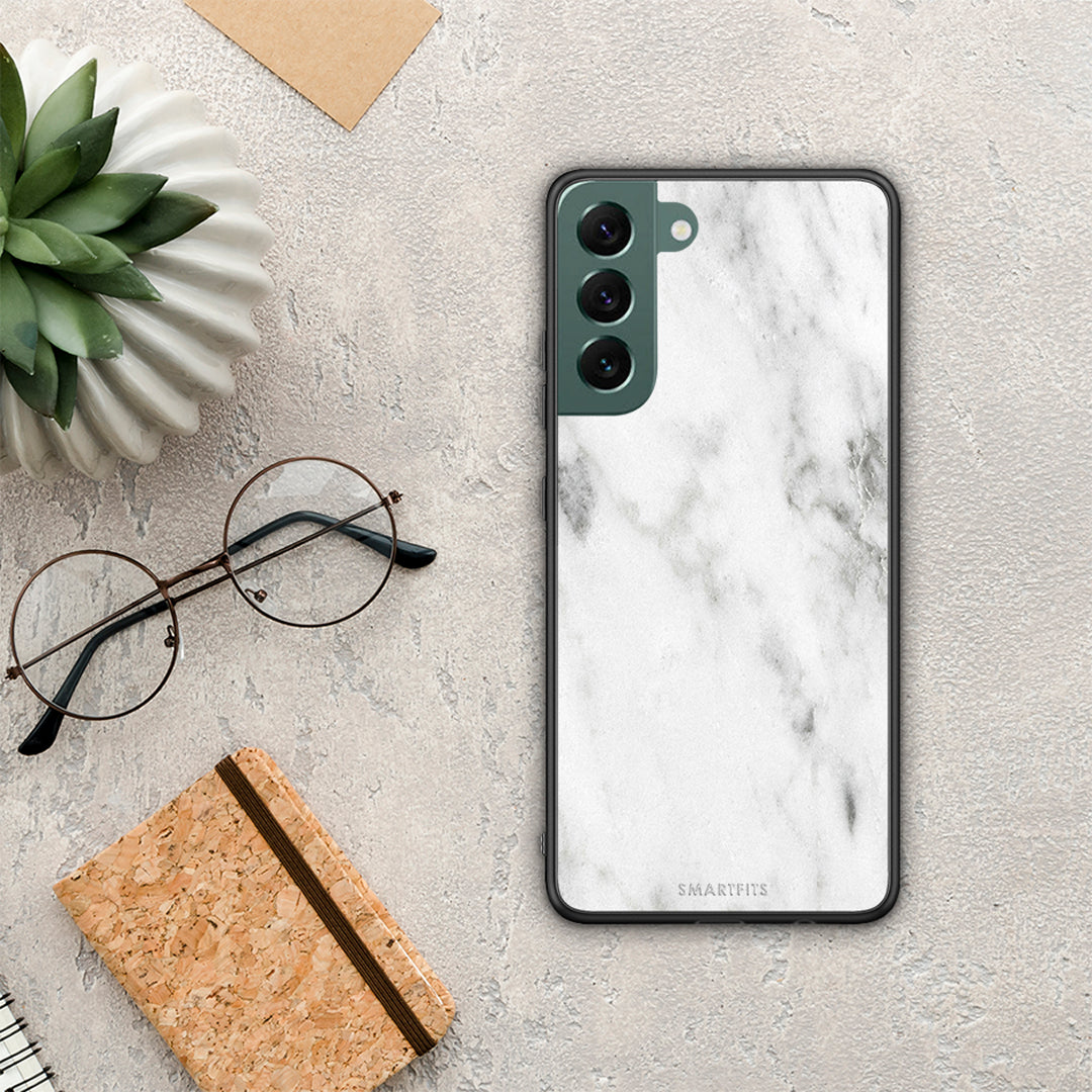 Marble White - Samsung Galaxy S22 Plus θήκη