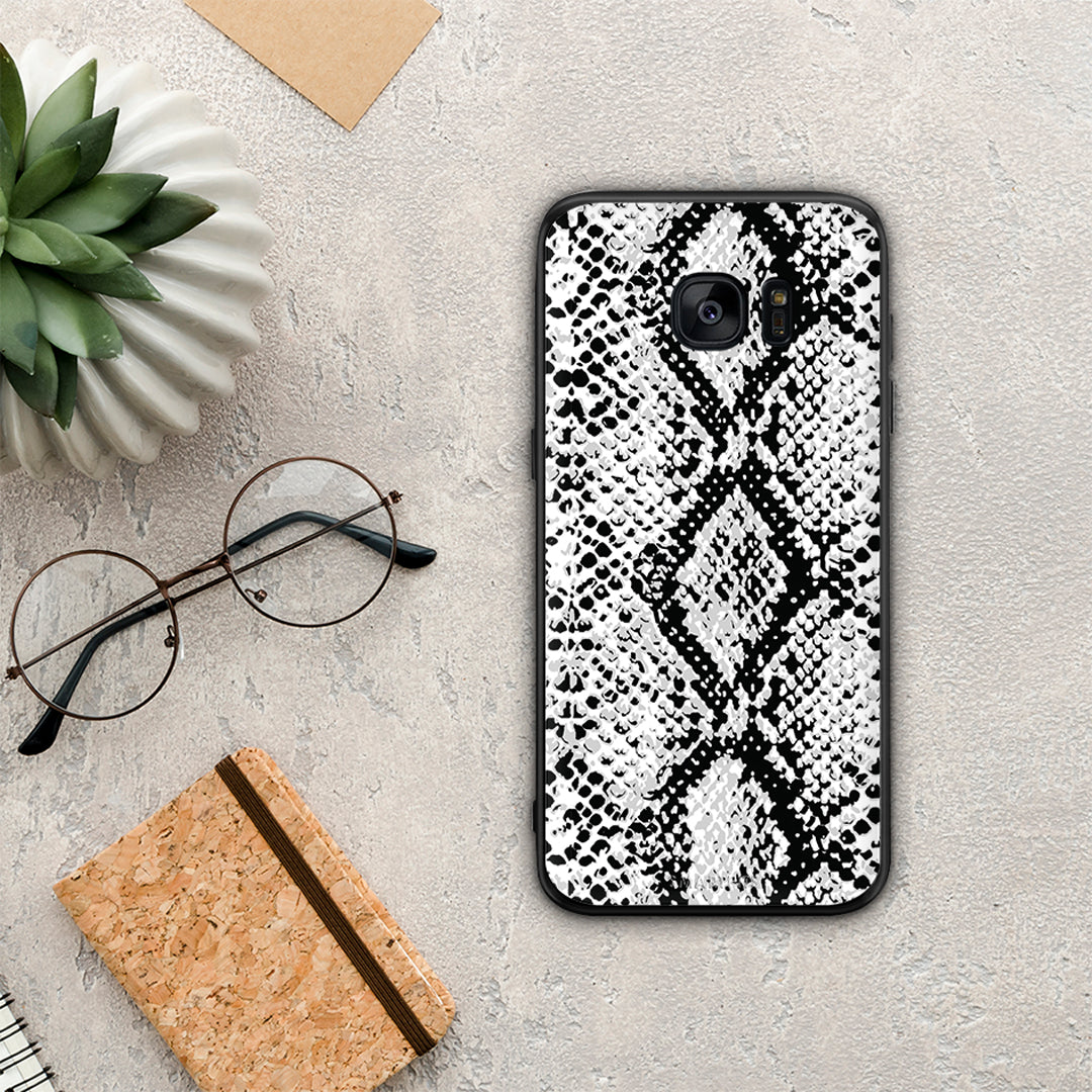 Animal White Snake - Samsung Galaxy S7 θήκη