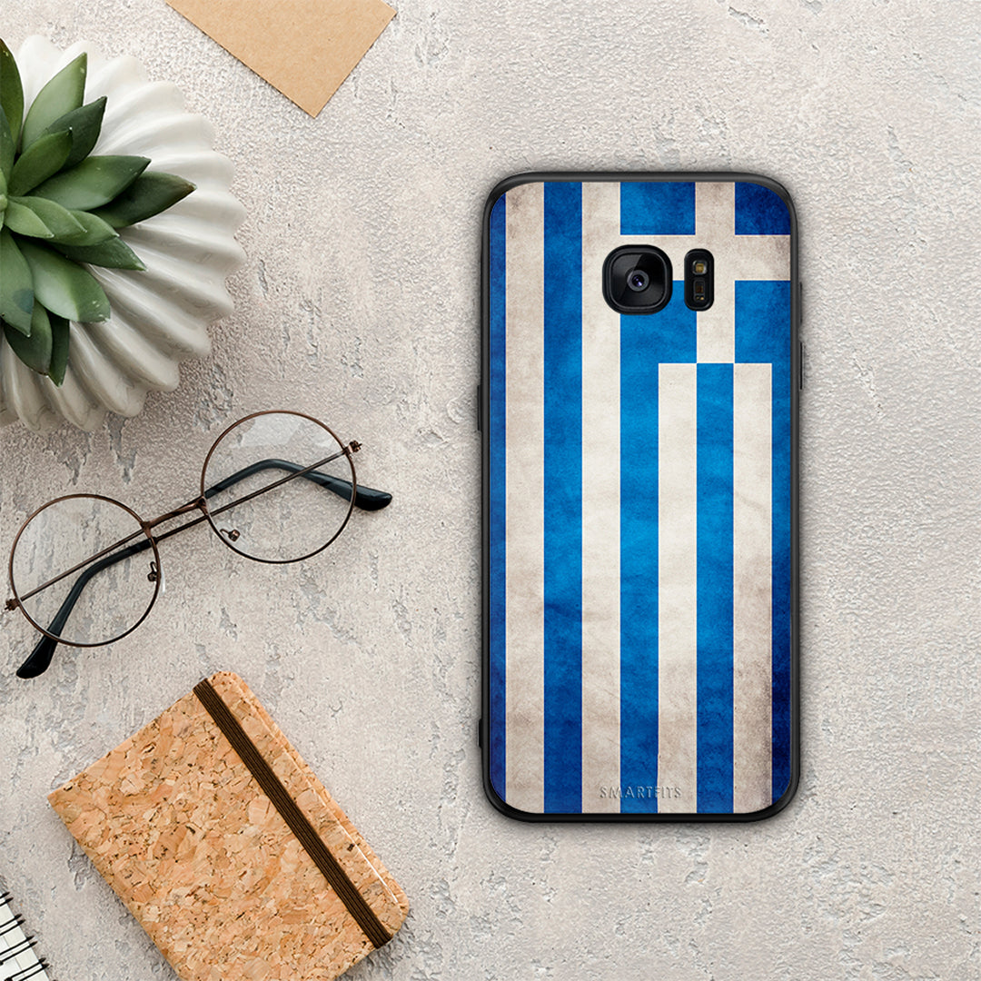 Flag Greek - Samsung Galaxy S7 θήκη