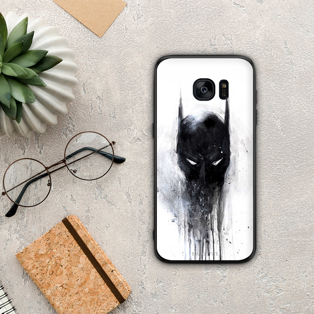 Hero Paint Bat - Samsung Galaxy S7 Edge θήκη