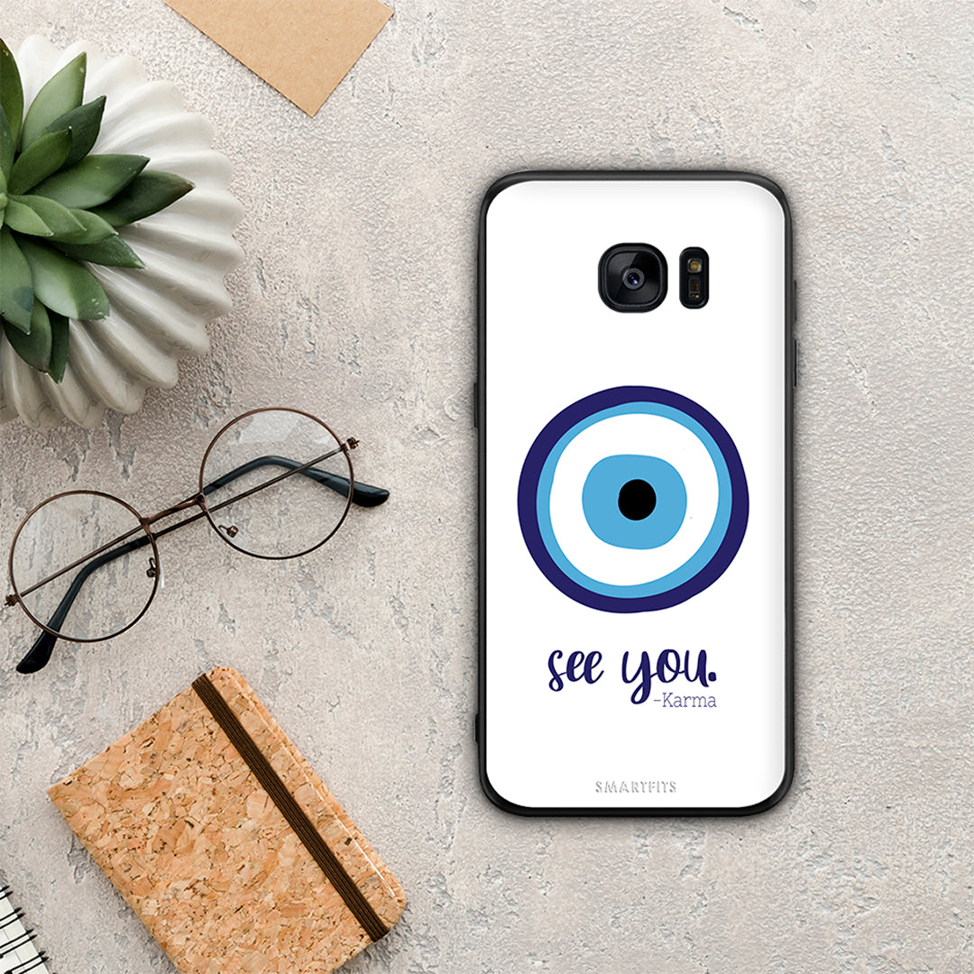 Karma Says - Samsung Galaxy S7 Edge θήκη