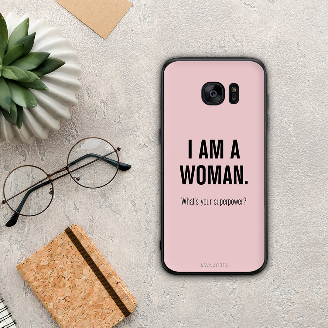Superpower Woman - Samsung Galaxy S7 Edge θήκη