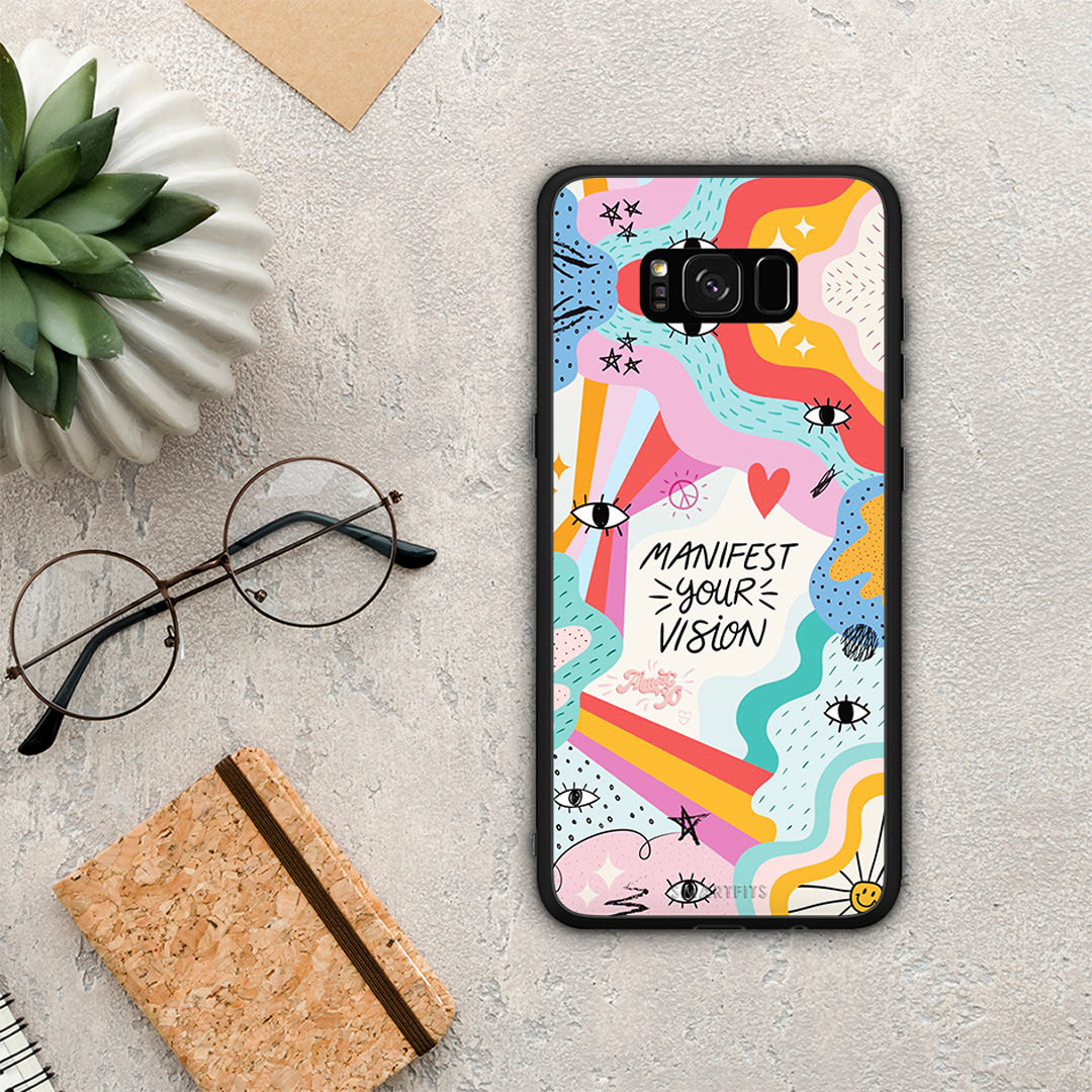 Manifest Your Vision - Samsung Galaxy S8+ θήκη