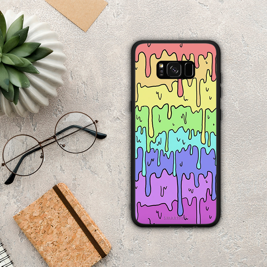 Melting Rainbow - Samsung Galaxy S8 θήκη