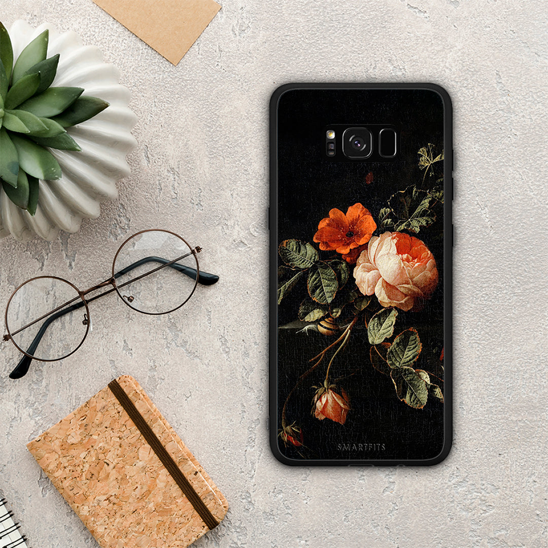 Vintage Roses - Samsung Galaxy S8+ θήκη