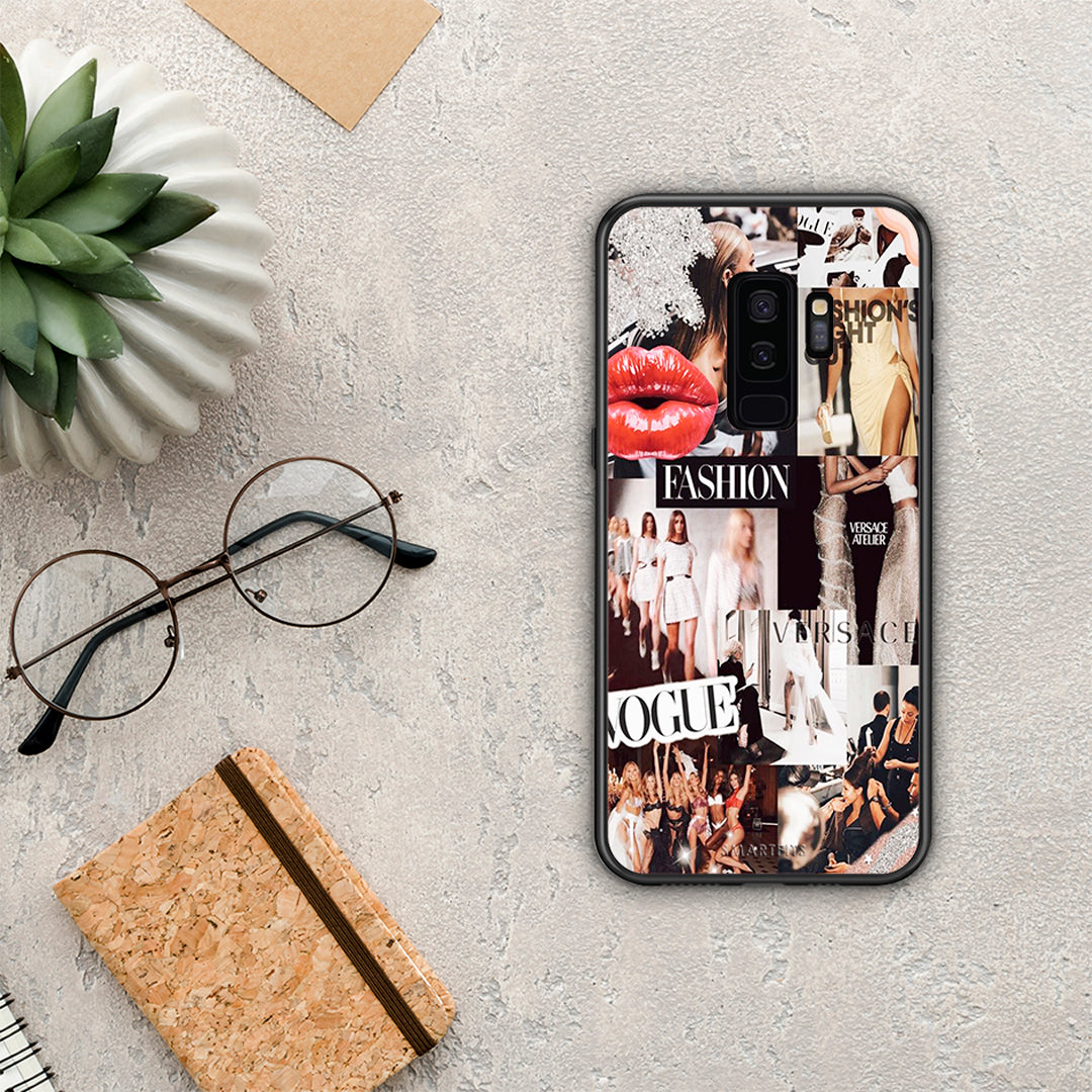 Collage Fashion - Samsung Galaxy S9+ θήκη