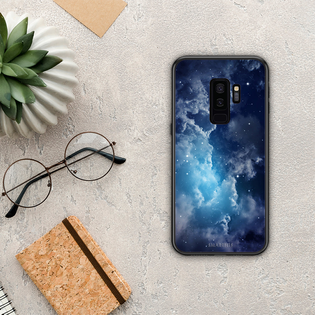 Galactic Blue Sky - Samsung Galaxy S9+ θήκη