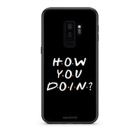Thumbnail for samsung s9 plus How You Doin θήκη από τη Smartfits με σχέδιο στο πίσω μέρος και μαύρο περίβλημα | Smartphone case with colorful back and black bezels by Smartfits