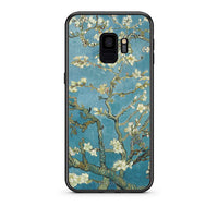 Thumbnail for samsung s9 White Blossoms θήκη από τη Smartfits με σχέδιο στο πίσω μέρος και μαύρο περίβλημα | Smartphone case with colorful back and black bezels by Smartfits
