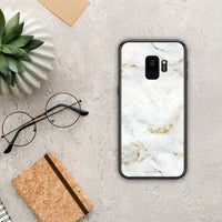 Thumbnail for White Gold Marble - Samsung Galaxy S9 θήκη