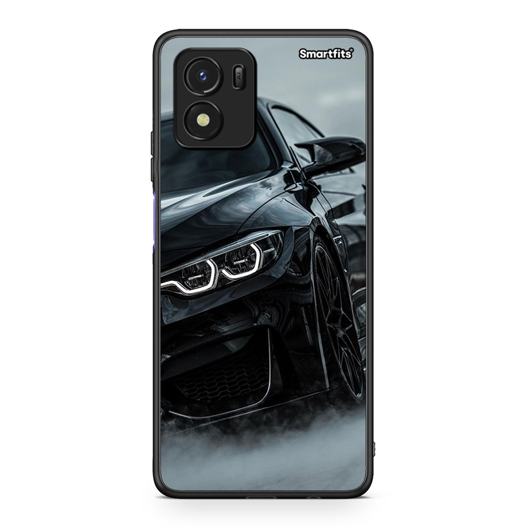 Vivo Y01 / Y15s Black BMW θήκη από τη Smartfits με σχέδιο στο πίσω μέρος και μαύρο περίβλημα | Smartphone case with colorful back and black bezels by Smartfits
