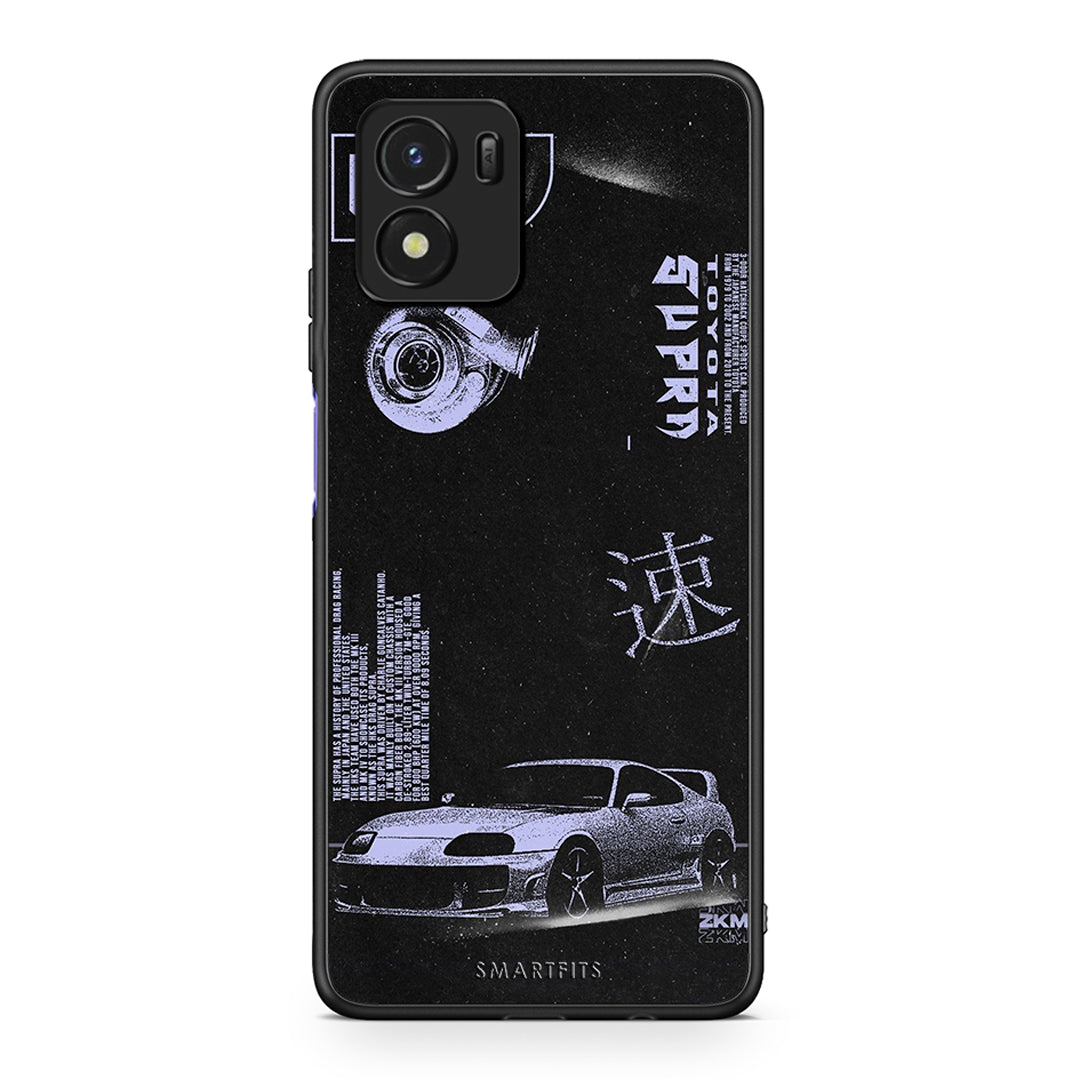 Vivo Y01 / Y15s Tokyo Drift Θήκη Αγίου Βαλεντίνου από τη Smartfits με σχέδιο στο πίσω μέρος και μαύρο περίβλημα | Smartphone case with colorful back and black bezels by Smartfits