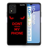 Thumbnail for Θήκη Vivo Y01 / Y15s Touch My Phone από τη Smartfits με σχέδιο στο πίσω μέρος και μαύρο περίβλημα | Vivo Y01 / Y15s Touch My Phone case with colorful back and black bezels