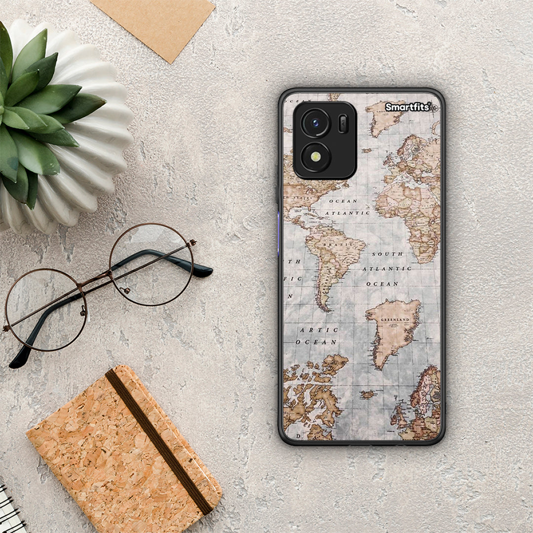 World Map - Vivo Y01 / Y15s θήκη