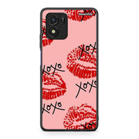Thumbnail for Vivo Y01 / Y15s XOXO Lips θήκη από τη Smartfits με σχέδιο στο πίσω μέρος και μαύρο περίβλημα | Smartphone case with colorful back and black bezels by Smartfits