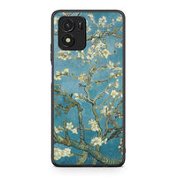 Thumbnail for Vivo Y01 / Y15s White Blossoms θήκη από τη Smartfits με σχέδιο στο πίσω μέρος και μαύρο περίβλημα | Smartphone case with colorful back and black bezels by Smartfits