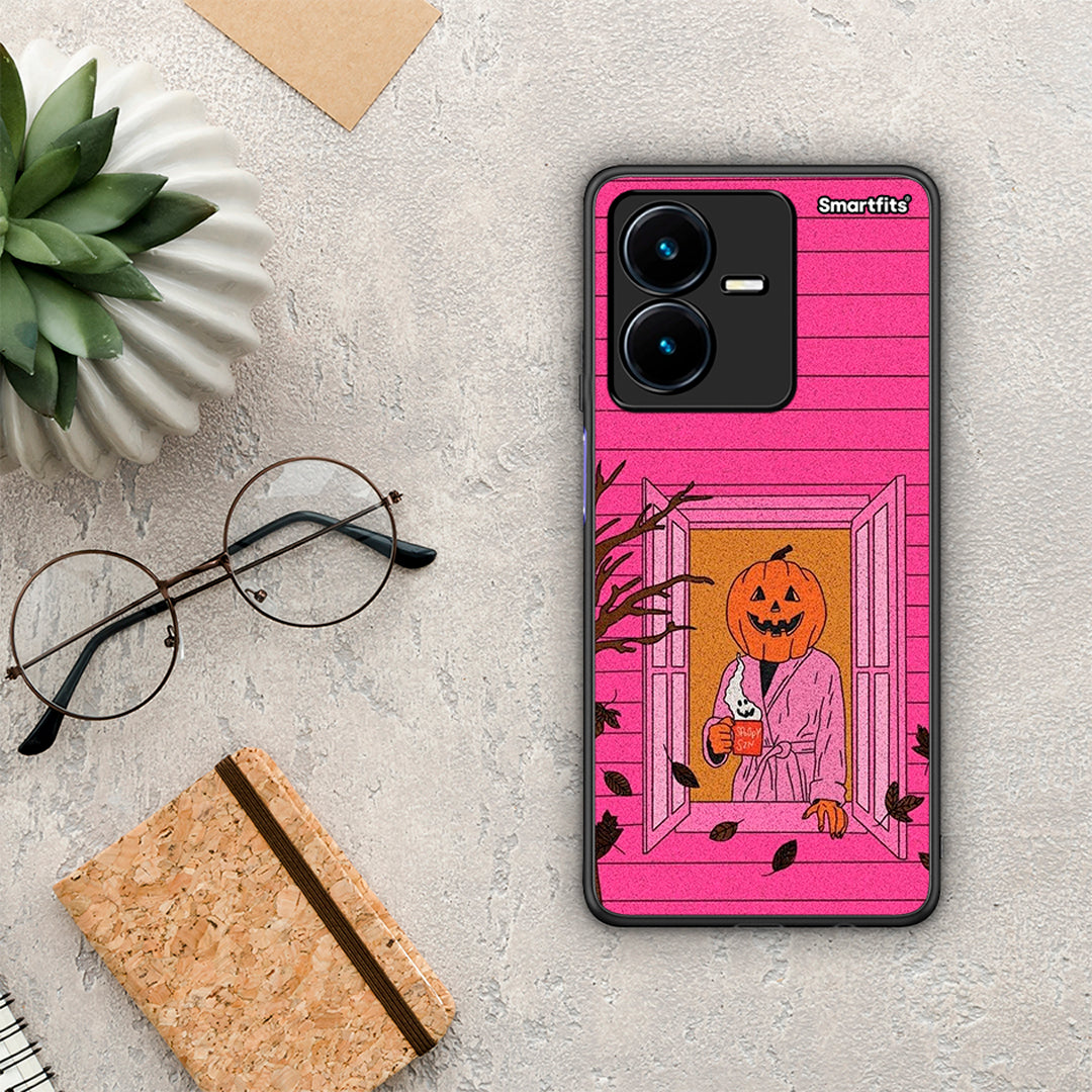 Halloween Pumpkin Lady - Vivo Y22 θήκη