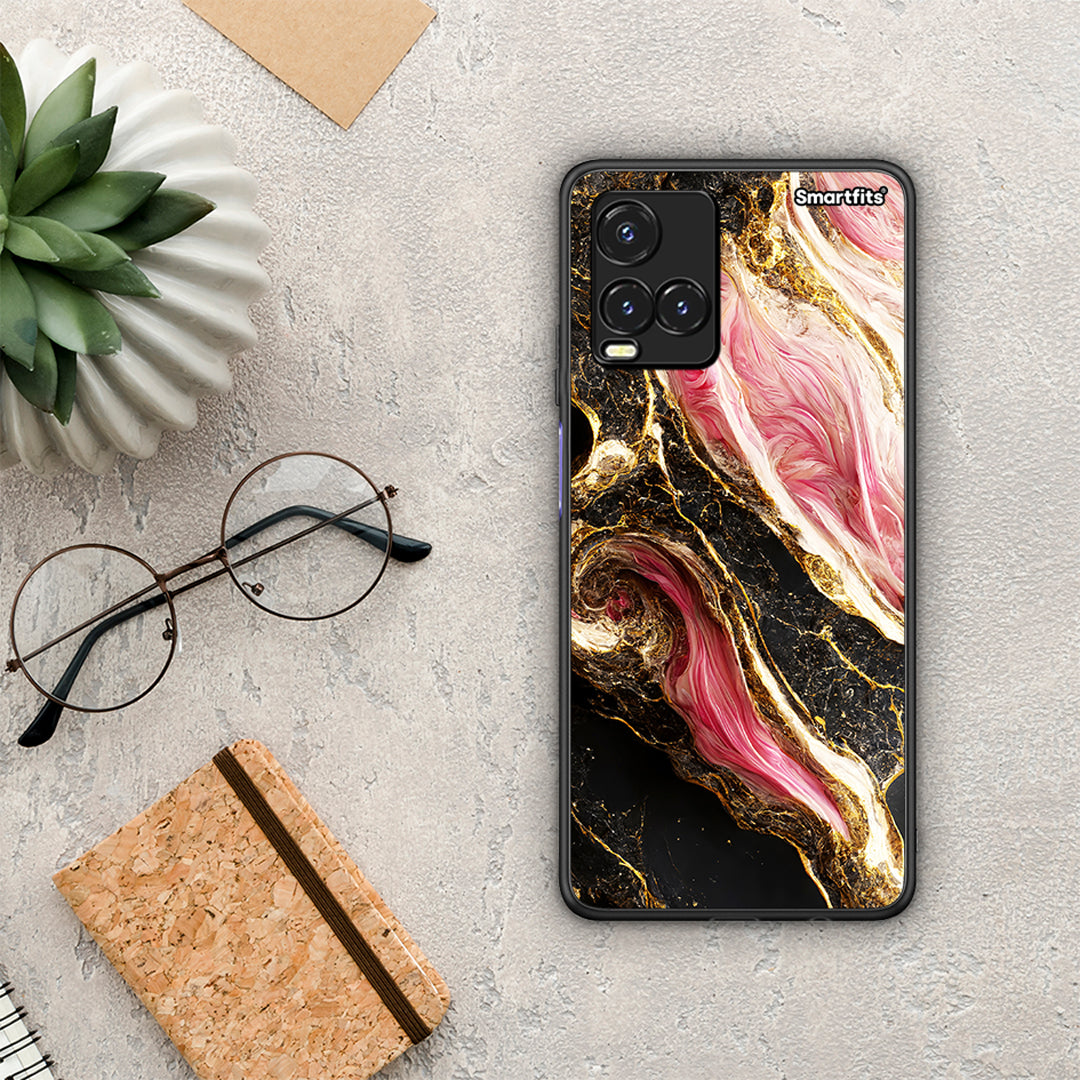 Glamorous Pink Marble - Vivo Y33s / Y21s / Y21 θήκη