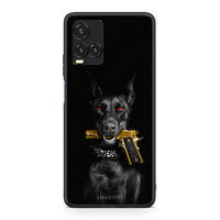 Thumbnail for Vivo Y33s / Y21s / Y21 Golden Gun Θήκη Αγίου Βαλεντίνου από τη Smartfits με σχέδιο στο πίσω μέρος και μαύρο περίβλημα | Smartphone case with colorful back and black bezels by Smartfits