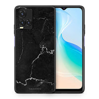 Thumbnail for Θήκη Vivo Y33s / Y21s / Y21 Black Marble από τη Smartfits με σχέδιο στο πίσω μέρος και μαύρο περίβλημα | Vivo Y33s / Y21s / Y21 Black Marble case with colorful back and black bezels