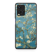 Thumbnail for Vivo Y33s / Y21s / Y21 White Blossoms θήκη από τη Smartfits με σχέδιο στο πίσω μέρος και μαύρο περίβλημα | Smartphone case with colorful back and black bezels by Smartfits