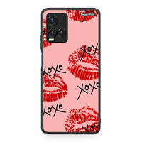 Thumbnail for Vivo Y33s / Y21s / Y21 XOXO Lips θήκη από τη Smartfits με σχέδιο στο πίσω μέρος και μαύρο περίβλημα | Smartphone case with colorful back and black bezels by Smartfits