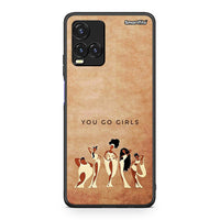 Thumbnail for Vivo Y33s / Y21s / Y21 You Go Girl θήκη από τη Smartfits με σχέδιο στο πίσω μέρος και μαύρο περίβλημα | Smartphone case with colorful back and black bezels by Smartfits