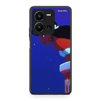 Thumbnail for Vivo Y35 5G Alladin And Jasmine Love 2 θήκη από τη Smartfits με σχέδιο στο πίσω μέρος και μαύρο περίβλημα | Smartphone case with colorful back and black bezels by Smartfits