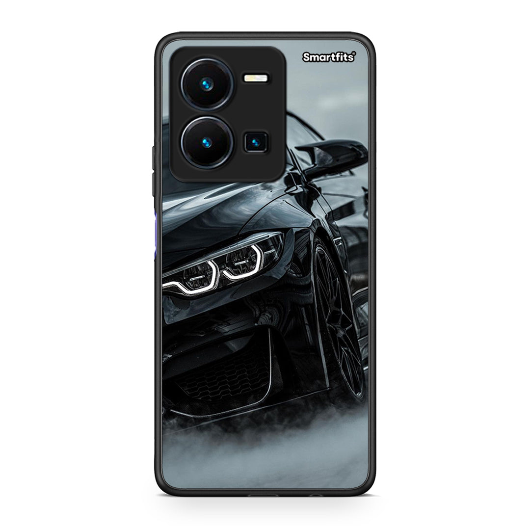 Vivo Y35 5G Black BMW θήκη από τη Smartfits με σχέδιο στο πίσω μέρος και μαύρο περίβλημα | Smartphone case with colorful back and black bezels by Smartfits