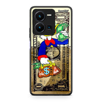 Thumbnail for Vivo Y35 5G Duck Money Θήκη από τη Smartfits με σχέδιο στο πίσω μέρος και μαύρο περίβλημα | Smartphone case with colorful back and black bezels by Smartfits