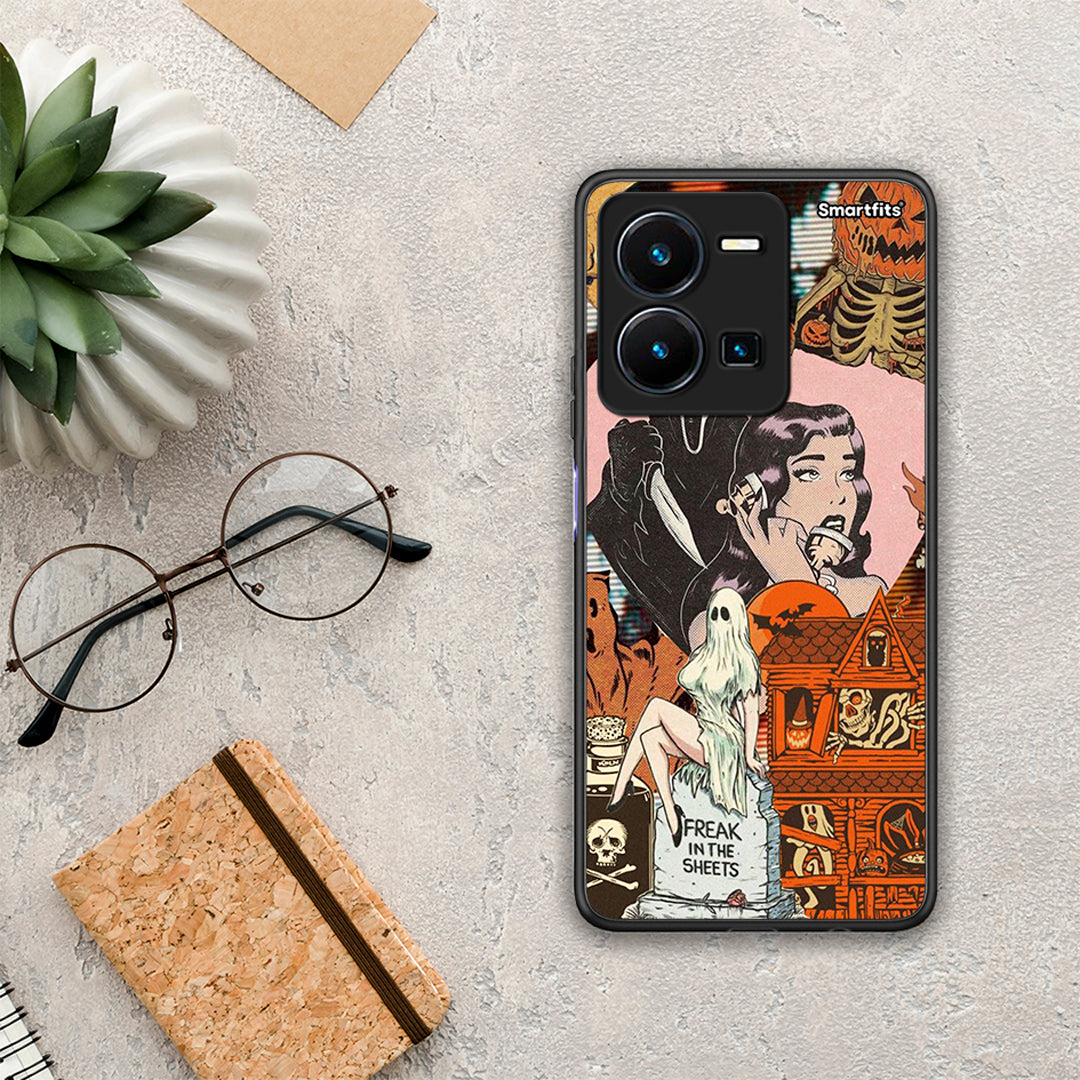 Halloween Collage - Vivo Y35 5G θήκη