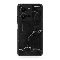 Thumbnail for Vivo Y35 5G Marble Black θήκη από τη Smartfits με σχέδιο στο πίσω μέρος και μαύρο περίβλημα | Smartphone case with colorful back and black bezels by Smartfits