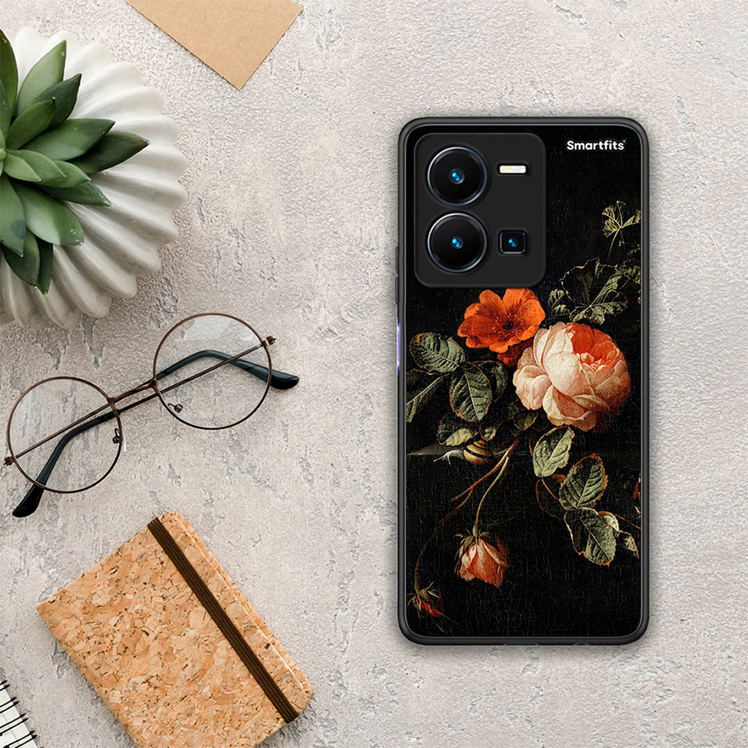 Vintage Roses - Vivo Y35 5G θήκη