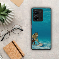Thumbnail for Θήκη Vivo Y35 Clean The Ocean από τη Smartfits με σχέδιο στο πίσω μέρος και μαύρο περίβλημα | Vivo Y35 Clean The Ocean Case with Colorful Back and Black Bezels