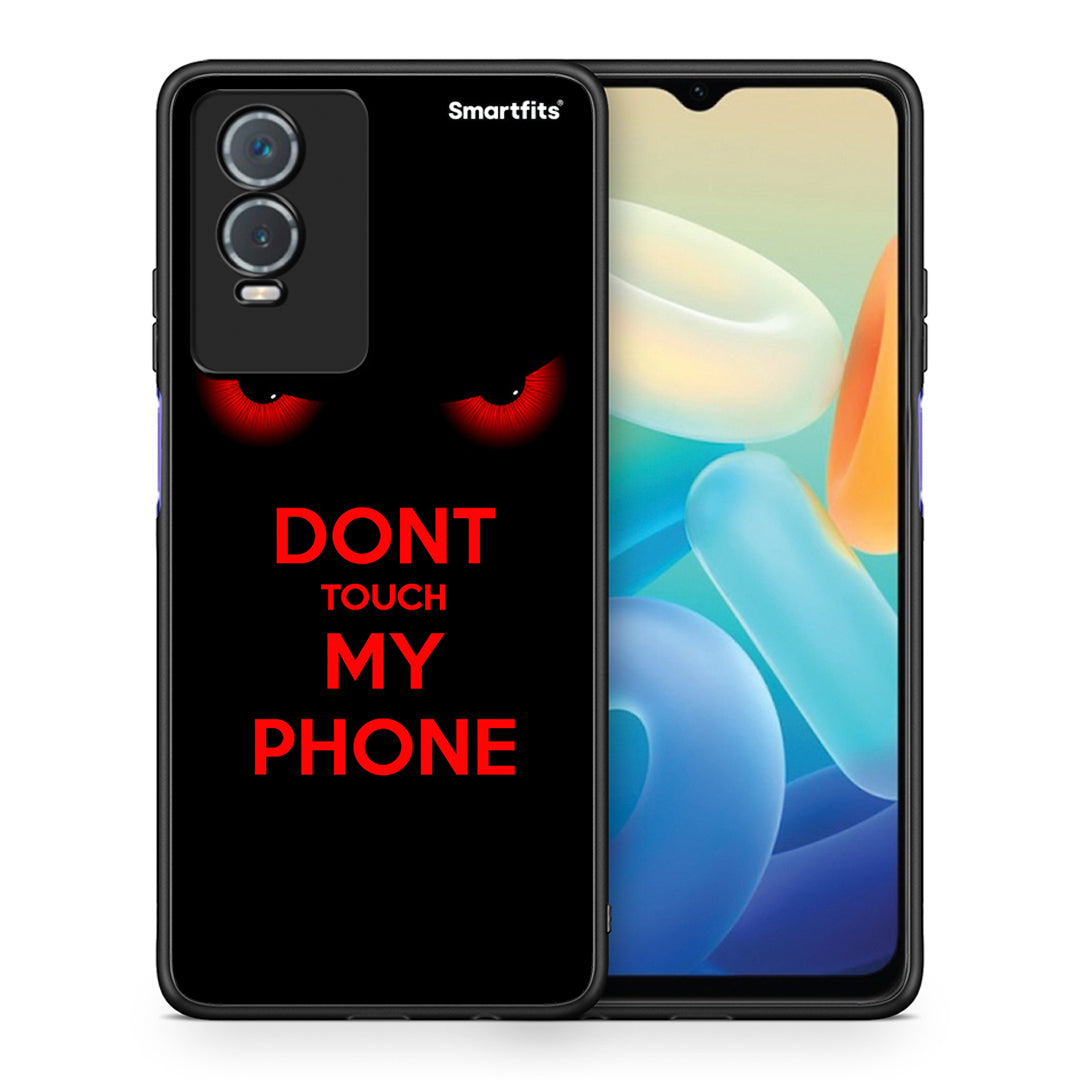 Θήκη Vivo Y76 5G / Y76s / Y74s Touch My Phone από τη Smartfits με σχέδιο στο πίσω μέρος και μαύρο περίβλημα | Vivo Y76 5G / Y76s / Y74s Touch My Phone case with colorful back and black bezels