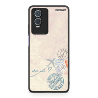 Thumbnail for Vivo Y76 5G / Y76s / Y74s Where Next θήκη από τη Smartfits με σχέδιο στο πίσω μέρος και μαύρο περίβλημα | Smartphone case with colorful back and black bezels by Smartfits