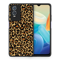 Thumbnail for Θήκη Vivo Y76 5G / Y76s / Y74s Leopard Animal από τη Smartfits με σχέδιο στο πίσω μέρος και μαύρο περίβλημα | Vivo Y76 5G / Y76s / Y74s Leopard Animal case with colorful back and black bezels