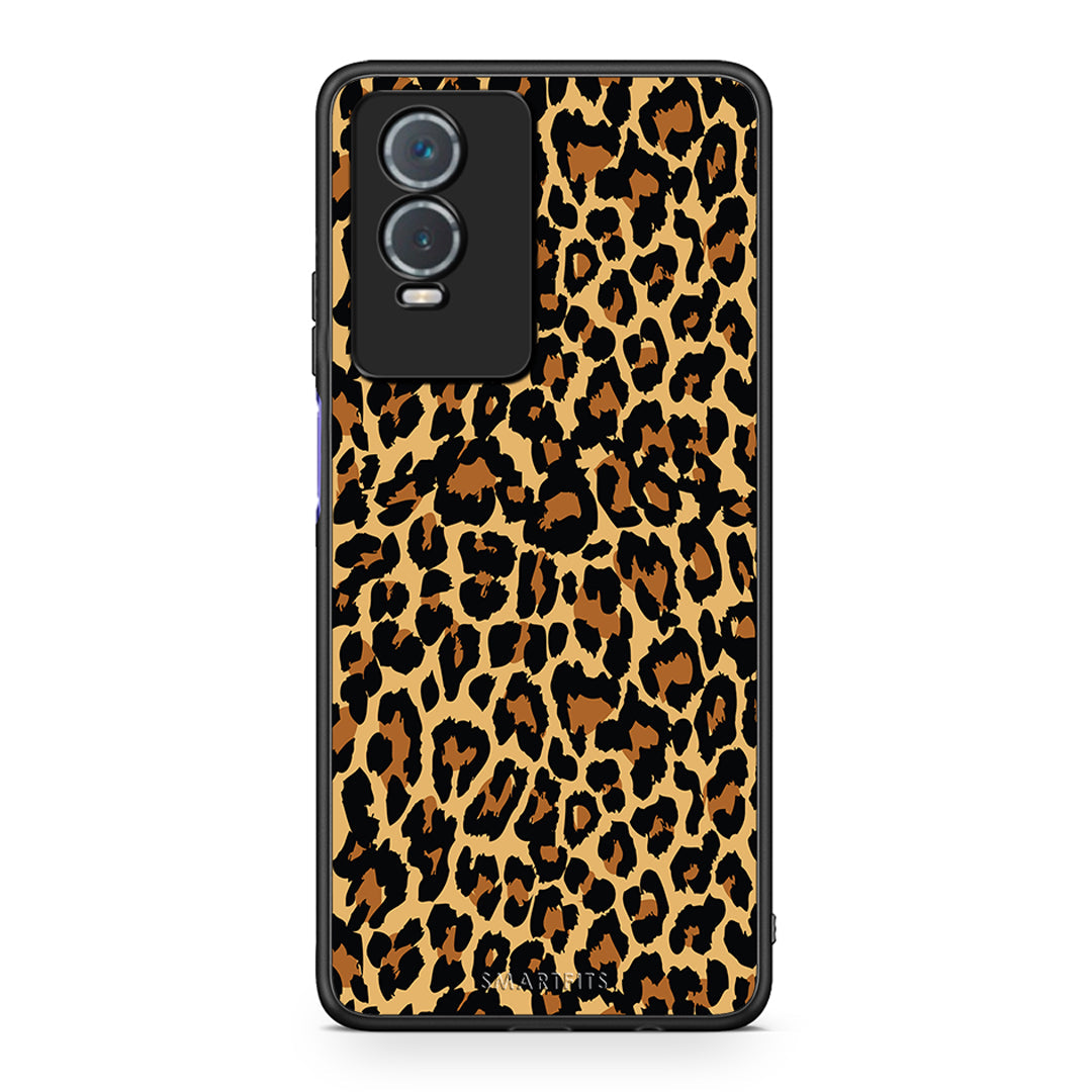 21 - Vivo Y76 5G / Y76s / Y74s Leopard Animal case, cover, bumper