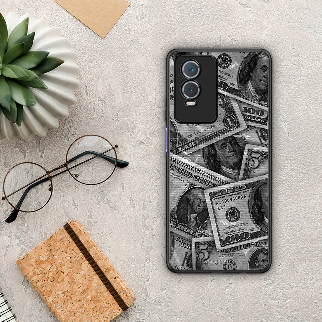 Money Dollars - Vivo Y76 5G / Y76s / Y74s θήκη