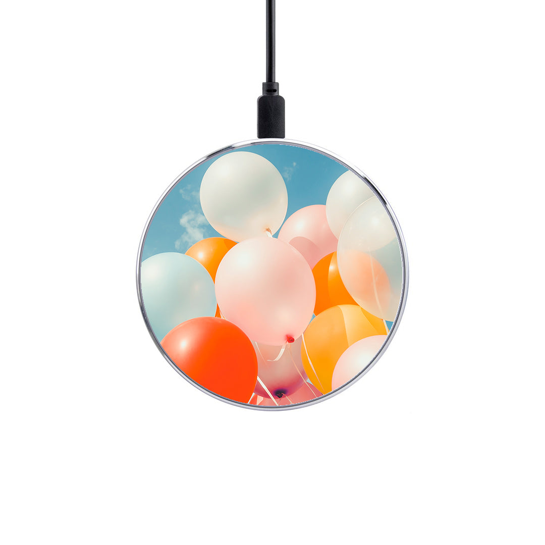 Ασύρματος Φορτιστής με χρώμα Colorful Balloons – Smartfits
