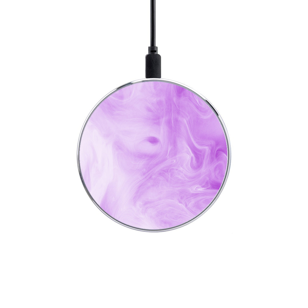 Ασύρματος Φορτιστής με χρώμα Watercolor Lavender – Smartfits