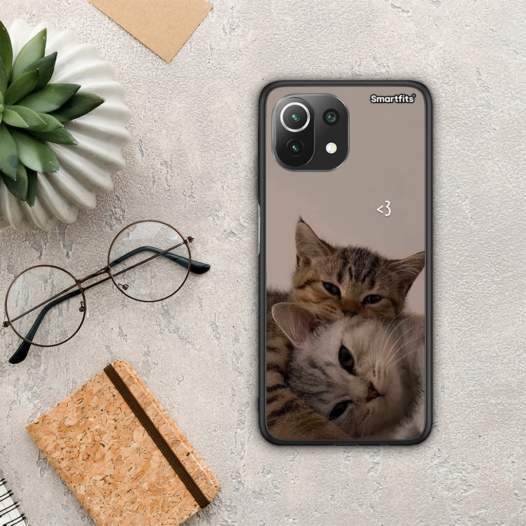 Cats In Love - Xiaomi 11 Lite 5G NE / Mi 11 Lite θήκη