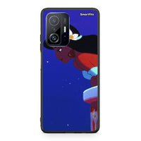 Thumbnail for Xiaomi 11T/11T Pro Alladin And Jasmine Love 2 θήκη από τη Smartfits με σχέδιο στο πίσω μέρος και μαύρο περίβλημα | Smartphone case with colorful back and black bezels by Smartfits